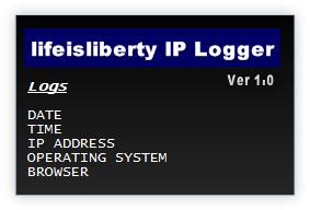 lifeisliberty IP logger