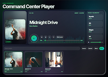 Command Center Player (DEMO)