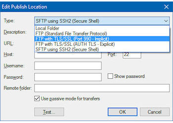 Secure FTP (DEMO)