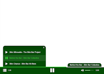 Slim Bar Player (DEMO)